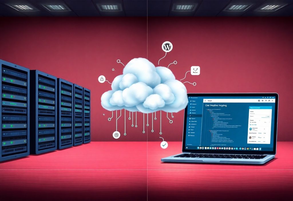 shared vs cloud vs managed wordpress hosting qub