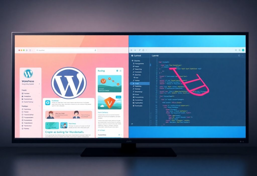 wordpress vs laravel which is better vll