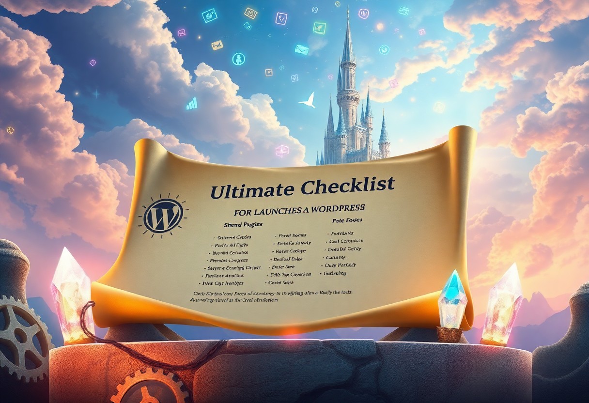 wordpress website launch ultimate checklist jjs