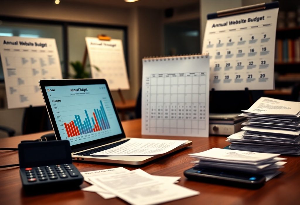 annual website budgeting for business owners bkj