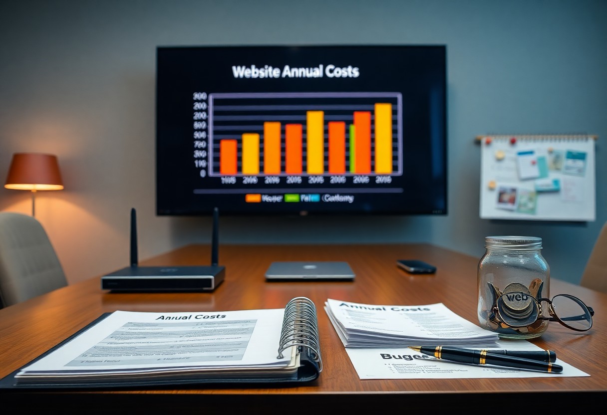 annual website budgeting for business owners une