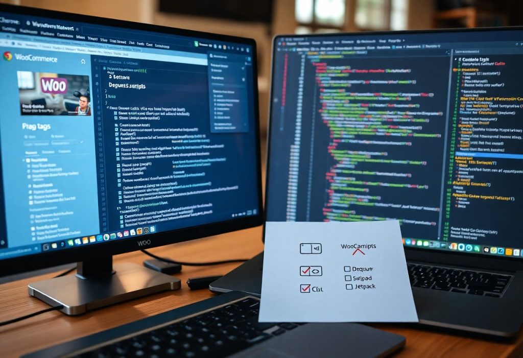 reduce script bloat on woocommerce product pages ewv 1